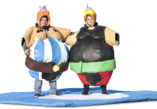 Obtenez des costumes Sumo Astérix et Obélix pour petits et grands en ligne. Acheter des structures gonflables chez JB Gonflables France