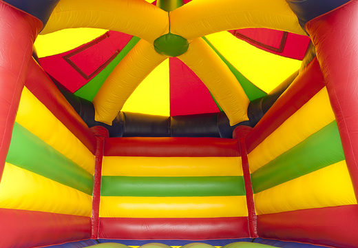 Commandez un château gonflable de carrousel standard sur le thème du cirque pour les enfants. Châteaux gonflables à vendre en ligne chez JB Gonflables France