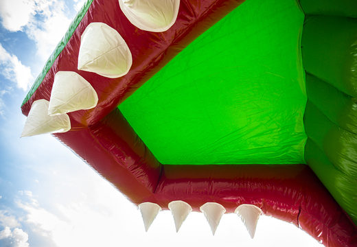 Parcours d'obstacles en crocodile avec objets 3D pour les enfants. Achetez des parcours d'obstacles gonflables en ligne maintenant chez JB Gonflables France