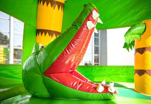 Commandez un château gonflable multifun gonflable avec toit sur le thème du crocodile pour enfants chez JB Inflatables France. Achetez des châteaux gonflables en ligne chez JB Gonflables France