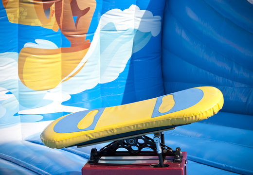 Tapis de sol gonflable pour balayeuse de rodéo sur le thème du surf pour enfants et adultes. Achetez des tapis de chute gonflables pour balayeuse de rodéo en ligne chez JB Gonflables France
