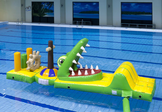 Obtenez un parcours d'obstacles gonflables hermétique sur le thème du crocodile avec des objets 3D amusants pour les petits et les grands. Commandez des jeux de piscine gonflables maintenant en ligne chez JB Gonflables France