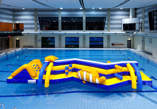 Commandez le parcours du combattant de la piscine double gonflable Zig Zag Zee pour les enfants. Achetez des parcours d'obstacles gonflables en ligne maintenant chez JB Gonflables France