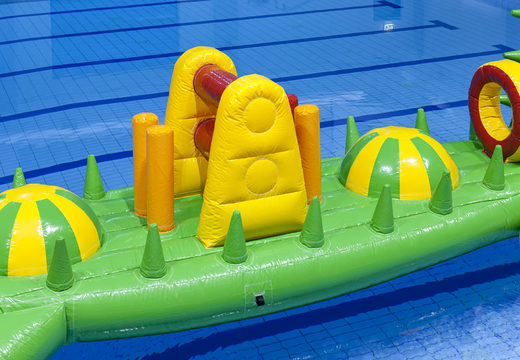Achetez piscine gonflable courir crocodile 12 mètres avec des objets d'obstacles stimulants pour petits et grands. Commandez des parcours d'obstacles gonflables en ligne maintenant chez JB Gonflables France