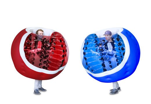 Commandez des bumperballs gonflables bleu rouge pour les enfants. Achetez des bumperballs gonflables maintenant en ligne chez JB Gonflables France