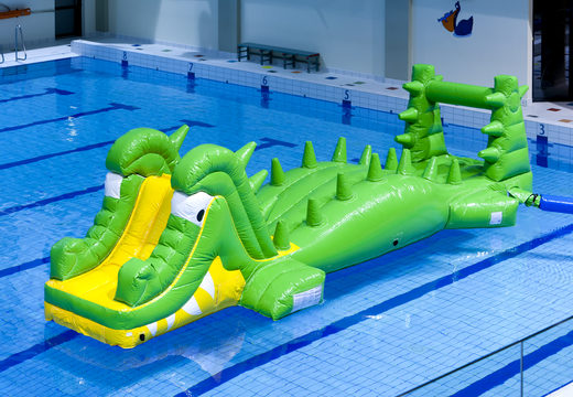 Commandez une piste de crocodile gonflable étanche pour petits et grands. Achetez des attractions aquatiques gonflables en ligne maintenant chez JB Gonflables France