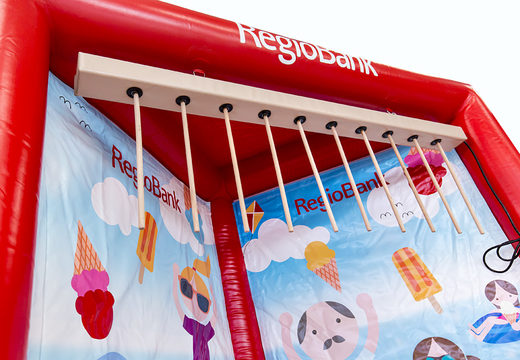 Achetez le jeu gonflable Regiobank attrapez le bâton pour une utilisation intérieure et extérieure. Commandez le jeu de capture de bâton maintenant en ligne chez JB Gonflables France