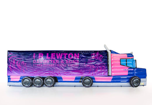 Commandez un parcours d'obstacles gonflable IR Lewton personnalisé sur le thème des camions pour l'intérieur et l'extérieur. Achetez des parcours d'obstacles gonflables en ligne maintenant chez JB Gonflables France