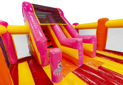 Slidebox Princess commander en ligne pour les enfants. Achetez maintenant des châteaux gonflables chez JB Gonflables France