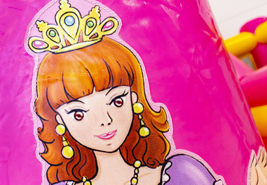 Obtenez une slidebox gonflable sur le thème de la princesse pour les enfants en ligne maintenant. Commandez des châteaux gonflables chez JB Gonflables France