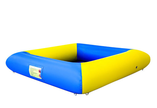 Playzone gonflable à piscine à balles ouvert à vendre dans le thème standard bleu jaune pour les enfants. Commandez des playzone gonflables en ligne chez JB Gonflables France