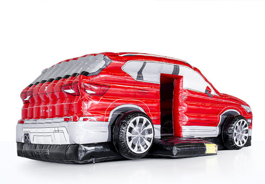 Commandez une SEAT sur mesure - châteaux gonflables de voiture en rouge chez JB Gonflables France. Demandez dès maintenant un design gratuit pour des châteaux gonflables personnalisés dans votre propre identité d'entreprise