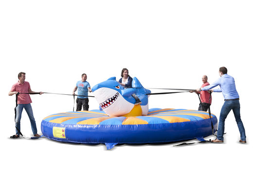 Achetez Rodeo Shark à tirer pour enfants et adultes. Commandez des structures gonflables en ligne chez JB Gonflables France
