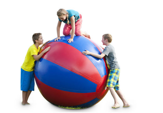 Achetez des super ballons gonflables multi-usages bleu-rouge de 1,5 et 2 mètres pour petits et grands. Commandez des articles gonflables en ligne chez JB Gonflables France