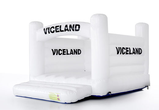 Achetez un château gonflable Viceland - H Frame personnalisé en promotion de couleur blanche. Commandez dès maintenant des châteaux gonflables personnalisés sur mersure dans votre propre style chez JB Gonflables France