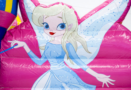 Achetez sur mesure Multiplay Fairy Wonderland en ligne sur JB Gonflables France. Demandez dès maintenant un design gratuit pour des châteaux gonflables personnalisés dans votre propre identité d'entreprise