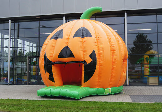 Un château gonflable Round Pumpkin sur mesure pour divers événements à vendre. Achetez des châteaux gonflables sur mersure en ligne chez JB Gonflables France maintenant