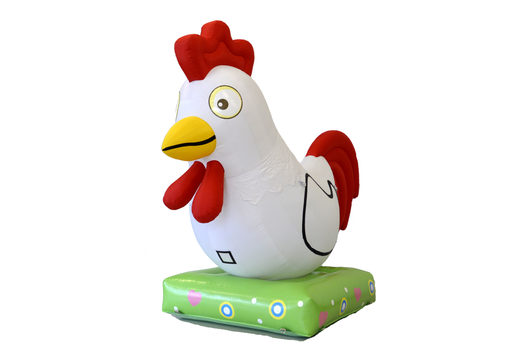 Achetez un gros poulet gonflable qui attire l'attention. Commandez vos gonflables maintenant en ligne chez JB Gonflables France