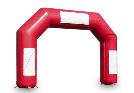 Arches gonflables de départ et d'arrivée en rouge en ligne à vendre chez JB Gonflables France. Les arches de course gonflables standard de différentes couleurs sont idéales pour tout événement sportif
