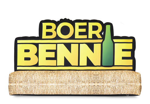 Commandez votre agrandissement de logo gonflable Boer Bennie maintenant. Achetez des promotions gonflables en ligne chez JB Gonflables France