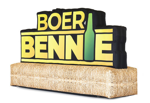 Achetez Boer Bennie gonflable Agrandissement du logo en ligne. Commandez votre réplique de produit gonflable maintenant chez JB Gonflables France