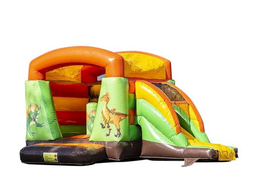 Achetez un petit château gonflable d'intérieur multifun à thème dinosaure pour enfant. Acheter des châteaux gonflables chez JJB Gonflables France