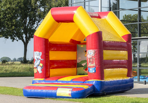 Midi springkussen kopen in circus thema voor kinderen. Koop nu springkussens online bij JB Inflatables Nederland