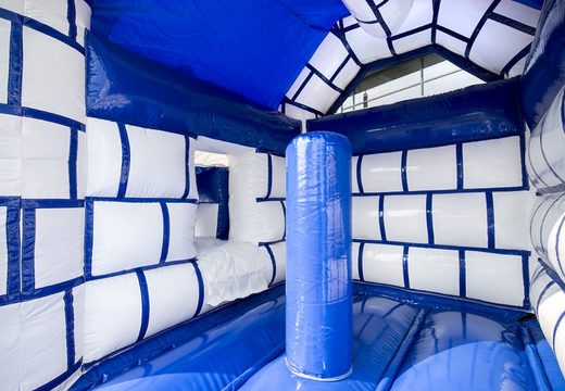 Achetez un château gonflable midi multifun gonflable avec toit pour enfants à usage commercial sur le thème du château chez JB Gonflables France