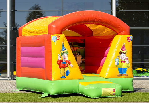Petite château gonflable avec toit pour les enfants à acheter sur le thème de la fête. Châteaux gonflables disponibles chez JB Gonflables France en ligne