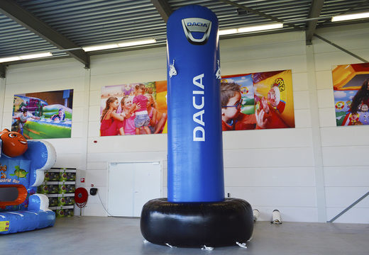 Commandez le pilier gonflable Dacia Promo en ligne. Achetez des colonnes gonflables chez JB Gonflables France