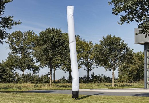 Vente un airdancer de 6 m en blanc en ligne chez JB Gonflables France. Obtenez une livraison ultra rapide de tous les skydancers standard