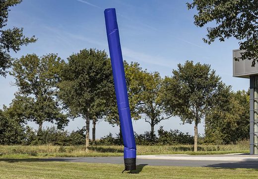 Vente les tubes gonflables de 6 ou 8 mètres en bleu foncé en ligne chez JB Gonflables France. Livraison rapide de tous les skydancers 