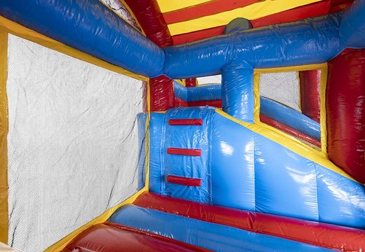 Commandez le château gonflable Aniko Jumpy Rollercoaster sur mersure chez JB Gonflables France. Demandez dès maintenant un design gratuit pour des châteaux gonflables personnalisée dans votre propre identité d'entreprise