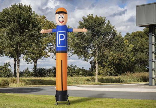 Vente le parking gonflable Skyman 3d de 4 m en ligne chez JB Gonflables France. Skytubes et skydancers standard dans toutes les tailles et couleurs disponibles en ligne chez JB Gonflables France