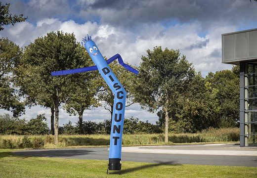 Vente la remise airdancer bleu de 6 m de haut en ligne chez JB Gonflables France. Achetez des tube gonflables et des skytubes dans des couleurs et des tailles standard directement en ligne
