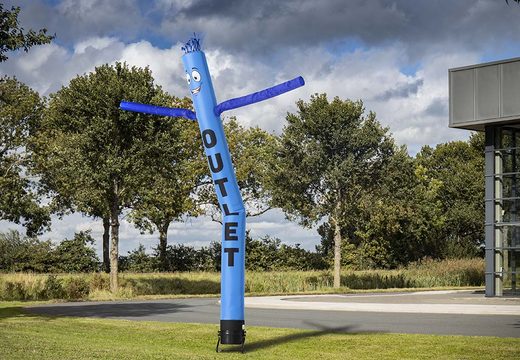 Achat la prise airdancer de 6m de haut en bleu en ligne chez JB Gonflables France. Achetez des skyman et des skytubes dans des couleurs et des tailles standard directement en ligne