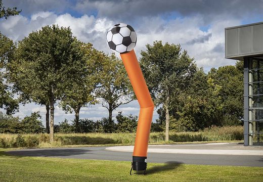Achat les skyman 6m avec ballon 3d en orange chez JB Gonflables France. Acheter des tubes gonflables standards pour les événements sportifs