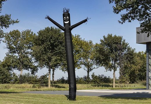 Airdancers standard de 6 ou 8 mètres en noir à vendre chez JB Gonflables France. Achat des tubes gonflables aux couleurs et dimensions standards directement en ligne
