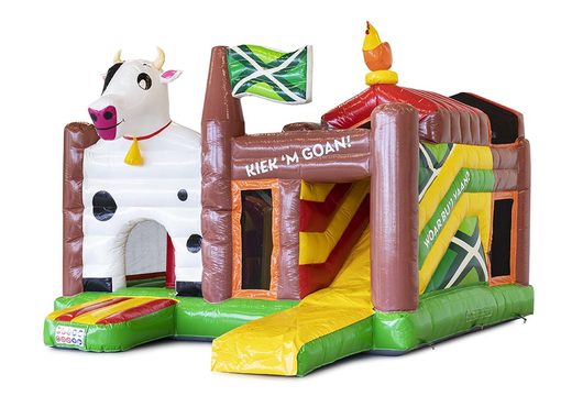 Achetez en ligne un château gonflable Multiplay Achterhoek Jumping Kids sur mesure chez JB Gonflables France. Demandez dès maintenant un design gratuit pour des châteaux gonflables personnalisée dans votre propre identité d'entreprise