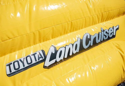 Achetez un château gonflable Toyota Land Cruiser Autobedrijf van der Linde personnalisé dans votre propre taille et couleur chez JB Gonflables France. Demandez une conception gratuite pour des châteaux gonflables sur mesure en ligne chez JB Gonflables France