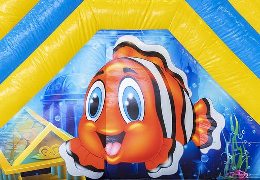 Commandez un château gonflable multijoueur gonflable avec toit sur le thème seaworld sea nemo pour enfants chez JB Inflatables France. Achetez des châteaux gonflables en ligne chez JB Gonflables France
