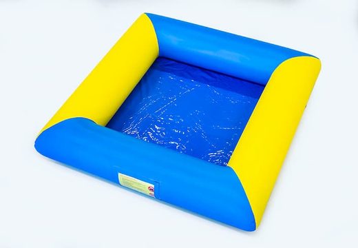 Commandez un playzone gonflable de fosse à balles jaune bleu ouvert dans le thème des enfants. Achetez des playzone gonflables en ligne chez JB Gonflables France