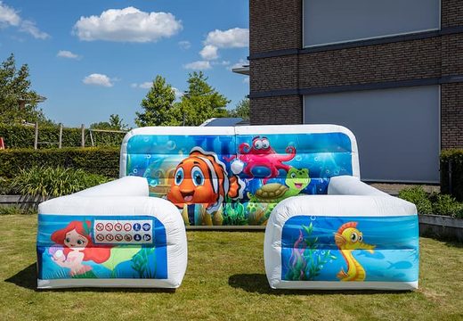 Acheter bubble park seaworld avec un robinet en mousse pour les enfants. Commandez des châteaux gonflables chez JB Gonflables France