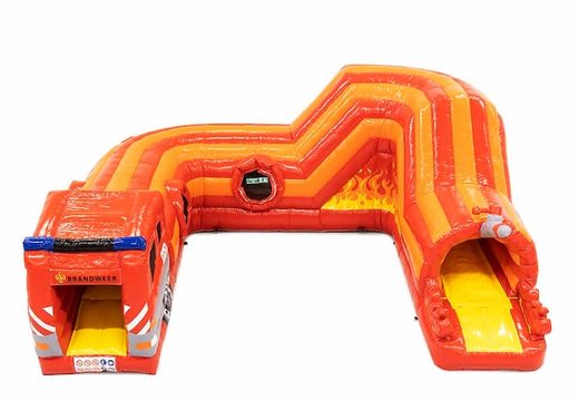 Achetez un playzone gonflable de tunnel de rampement pour les pompiers, ludique et amusant, pour les enfants. Commandez des playzone gonflables en ligne chez JB Gonflables France