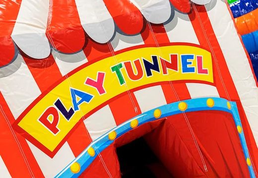 Achetez un playzone gonflable de tunnel de cirque pour enfants. Commandez des playzone gonflables en ligne chez JB Gonflables France