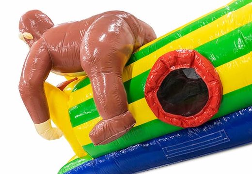 Achetez un playzone gonflable de tunnel de rampement de gorilles ludique et amusant pour les enfants. Commandez des playzone gonflables en ligne chez JB Gonflables France