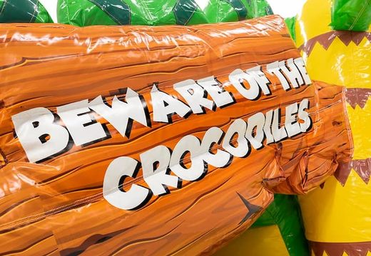 Achetez un playzone gonflable amusant et amusant pour les enfants avec un tunnel d'exploration de crocodiles. Commandez des playzone gonflables en ligne chez JB Gonflables France