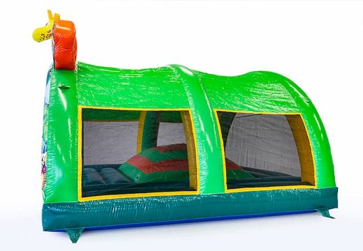 Achetez un château gonflable montagne d’air sur le thème de la jungle pour les enfants. Commandez des châteaux gonflables en ligne chez JB Gonflables France