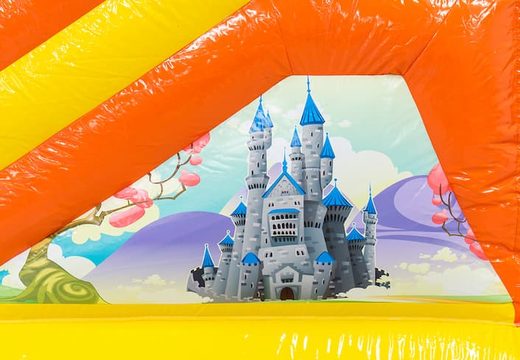 Achetez un châteaux gonflables multiplay moyen au pays des merveilles avec toboggan pour les enfants. Commandez des toboggan châteaux gonflables en ligne chez JB Gonflables France