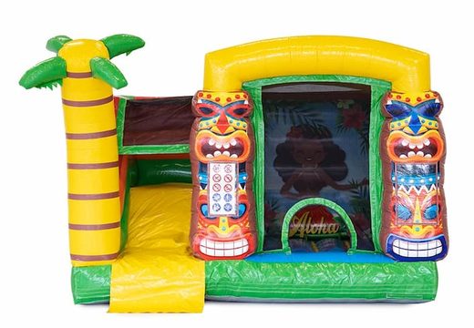 Achetez un château gonflable mini splash Hawaii avec ou sans baignoire pour enfant. Commandez des châteaux gonflables en ligne chez JB Gonflables France